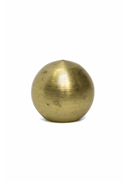 Decorative Sphere (Ball), brass, 8 mm / 0.3 inch , M3x1