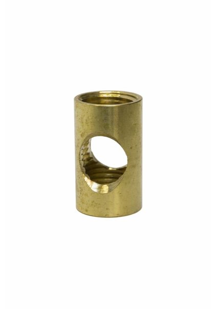 Pipe Connector, Brass, M10x1, Side Entry