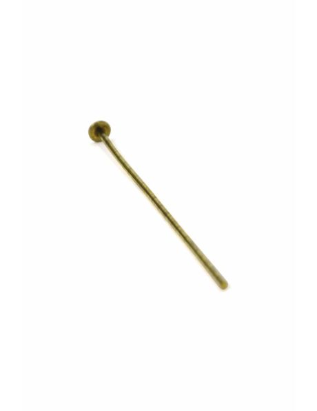 Chandelier parts, gold chandelier pins, length 3.5 cm (= 1.4 inch)