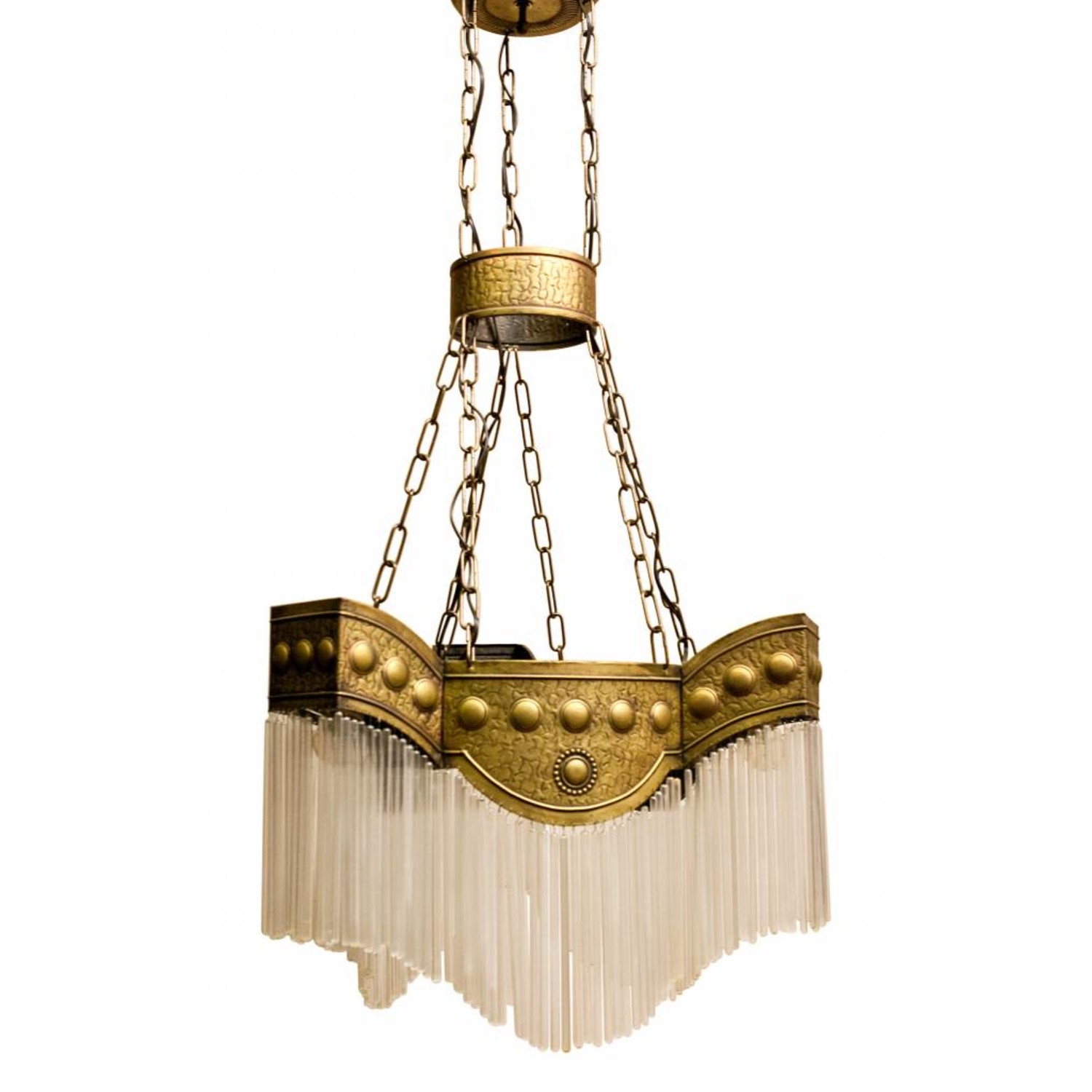 Spiksplinternieuw Art Deco Hanglamp, datering ca 1920 - Lamplord SQ-35