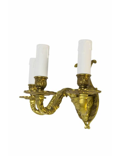 Classic wall lamp, candles crown