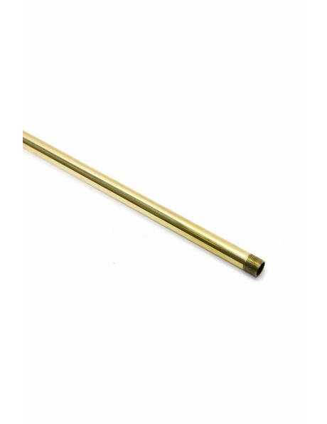 Pendant rod, 60 cm / 23.6 inch, shiny brass, M13x1