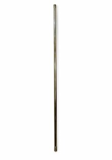 Stang, 70 cm, M10x1, Glimmend zilver
