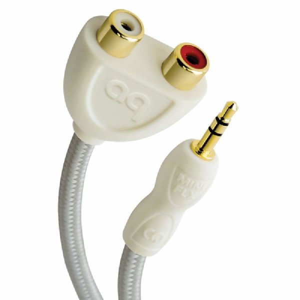 AUDIOQUEST MINI-FLX3.52RCA Jack/RCA Adaptor