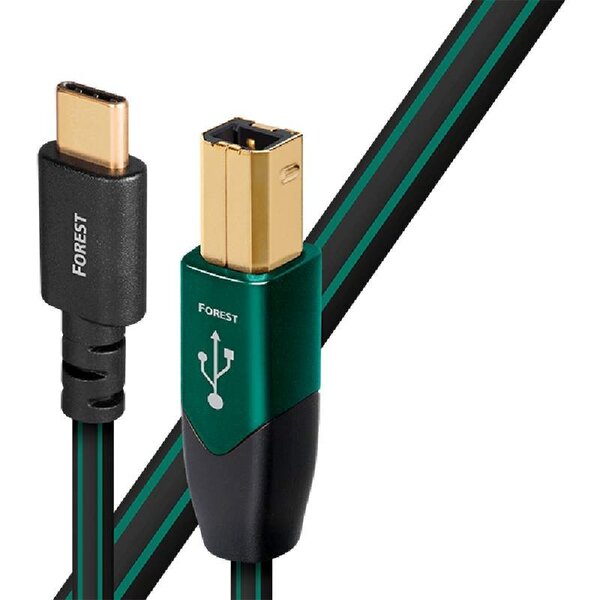 AUDIOQUEST FOREST USB Kabel - USB-C auf USB-B