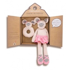 Applepark Organic Farm Buddies Gift Set Ballerina Mouse