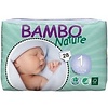 Bambo Bambo Nature Babyluier mini 1 (Newborn), 2-4 kg (28 stuks)