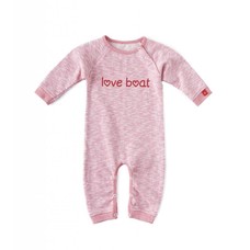 Little Label Sweat pyjama / boxpakje – lichtroze gemêleerd