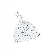 Little Label Mutsje newborn – black and blue dots
