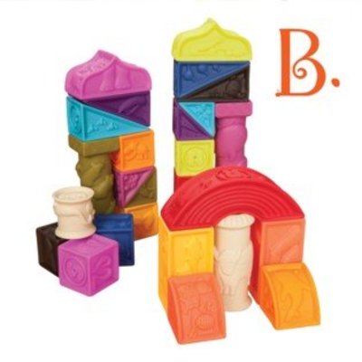 B - Toys ABC Blokkenset Elemenosqueeze