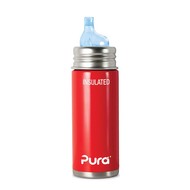 Pura Thermos Tuitfles rood - 260 ml