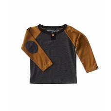 Little Label Shirt baby boy – antraciet gemêleerd