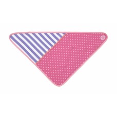 Applepark Bandana Bibs Pink Polka dots