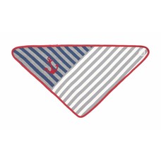 Applepark Bandana Bibs Grey stripes