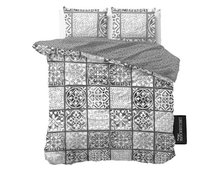 Dreamhouse Bedding Alhambra Antraciet Dekbedovertrek dreamhouse bedding kopen in de aanbieding