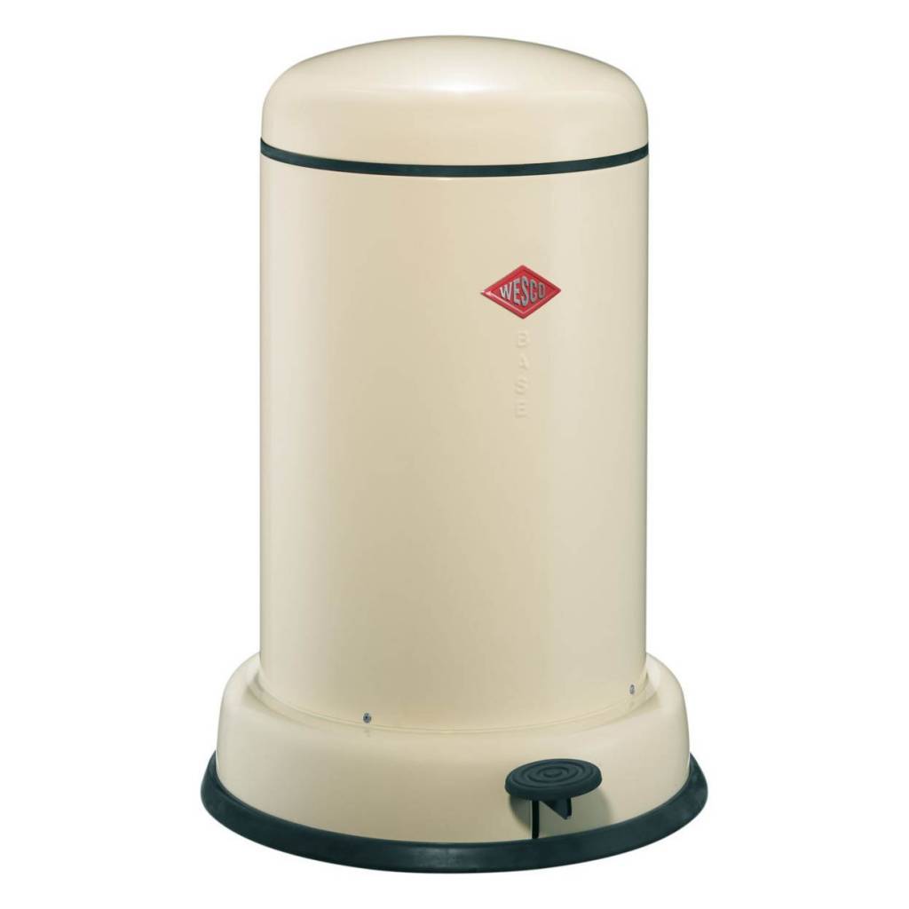 Wesco Baseboy 15L Amandel Afvalemmer wesco kopen in de aanbieding