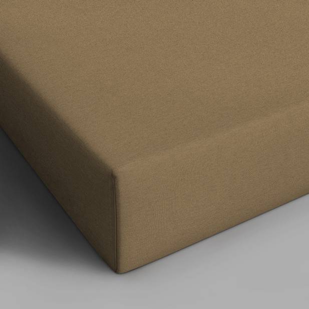 Home Care Hoeslaken Jersey 135 Gr Taupe home care kopen in de aanbieding