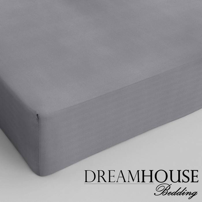 Dreamhouse Bedding Hoeslaken Katoen Grijs dreamhouse bedding kopen in de aanbieding Dreamhouse Bedding Hoeslaken Katoen Grijs dreamhouse bedding kopen in de aanbieding