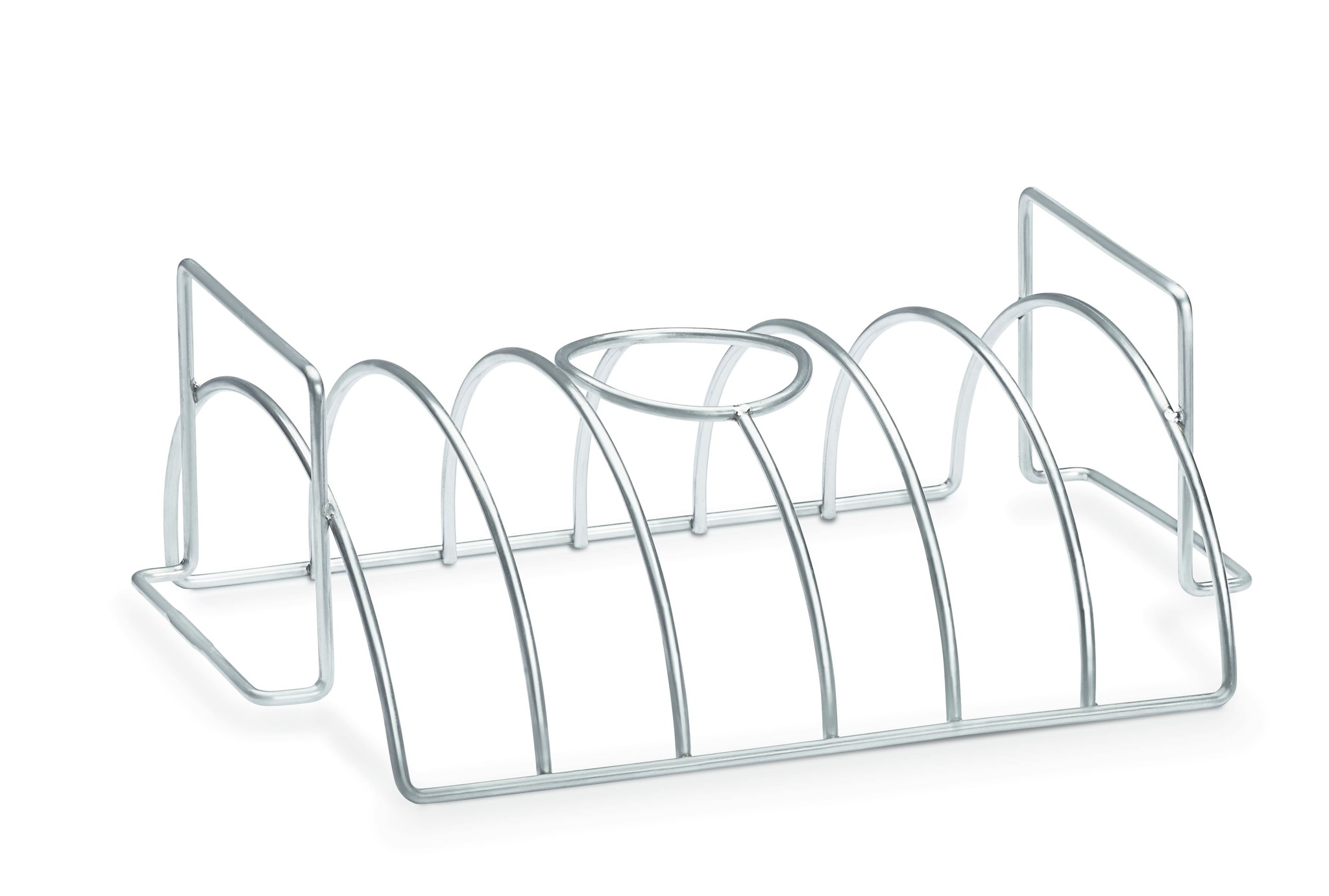 RVS SPARERIB- EN BRAADSTUKHOUDER