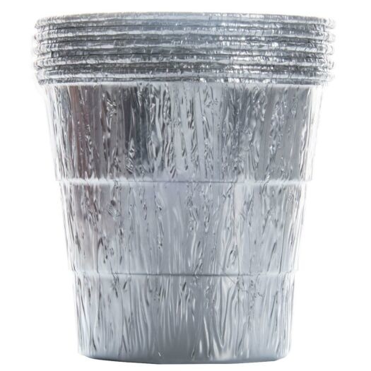 Aluminium emmer lekbak 5 stuks