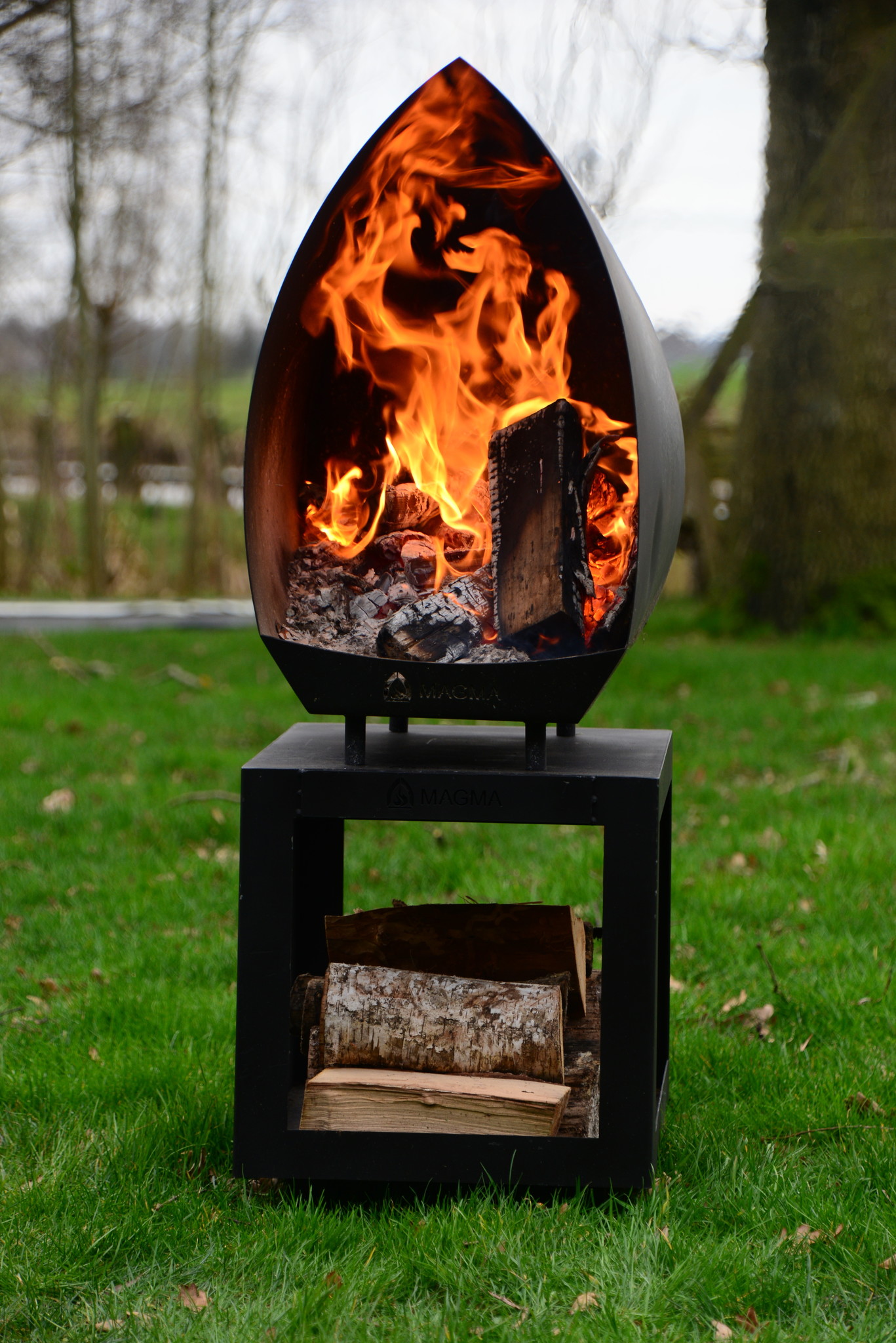 Vonkenvanger Zwart/ RVS
