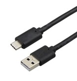 Stuff Certified® USB - Cavo di ricarica USB-C Cavo dati Android 1 metro nero