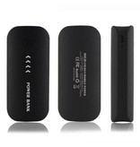 Stuff Certified® Externes 5600mAh Powerbank Notfall Akku Ladegerät Schwarz