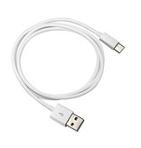 Stuff Certified® Kabel do ładowania USB-C Kabel do ładowania danych Kabel do transmisji danych Android 3 metry Biały