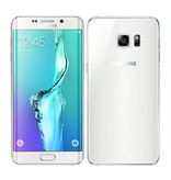 Samsung Smartphone Samsung Galaxy S6 Edge débloqué sans carte SIM - 32 Go - Vert menthe - Blanc - Garantie 3 ans