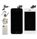 Stuff Certified® Écran pré-assemblé pour iPhone 5 (écran tactile + LCD + pièces) AA + Qualité - Blanc