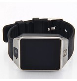 Stuff Certified® Oryginalny Smartwatch DZ09 Smartwatch Fitness Sport Activity Tracker Zegarek OLED Android iOS iPhone Samsung Huawei Silver