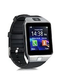 Stuff Certified® Original DZ09 Smartwatch Smartphone Fitness Sport activité Tracker montre OLED Android iOS iPhone Samsung Huawei argent