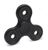 Stuff Certified® Estándar Tri Fidget Hand Spinner Anti Stress Shifter Toy Negro