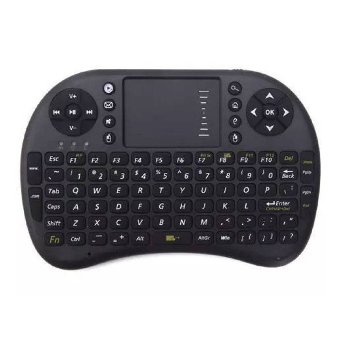 Clavier QWERTY sans fil i8 Mini pour lecteur multimédia TV Box Android Xbox Playstation