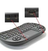 Wechip Clavier QWERTY sans fil i8 Mini pour lecteur multimédia TV Box Android Xbox Playstation