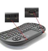 Wechip i8 Mini teclado QWERTY inalámbrico para reproductor multimedia TV Box Android Xbox Playstation