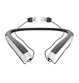 Stuff Certified® TONE Bluetooth 4.1 HBX1100 iOS / Android Earphones Ears Ecouteur Earphones with Neckband Black - Clear Sound