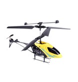 Stuff Certified® Desert Hawk Mini RC Drone Helicopter Toy Gyro Lights Yellow