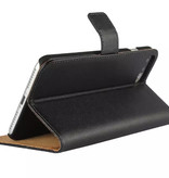 Stuff Certified® iPhone 7 Plus i 8 Plus - Etui z klapką portfelową Etui z klapką Portfel Czarny