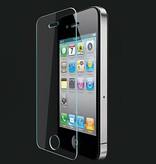 Stuff Certified® Lunettes de protection en verre trempé avec film de verre trempé pour iPhone 4