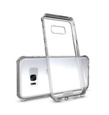 Stuff Certified® Custodia trasparente trasparente per paraurti Custodia in silicone TPU antiurto Samsung Galaxy S8