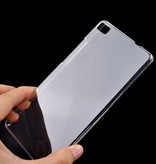 Stuff Certified® Huawei P8 Transparente transparente Hülle Silikon TPU Hülle