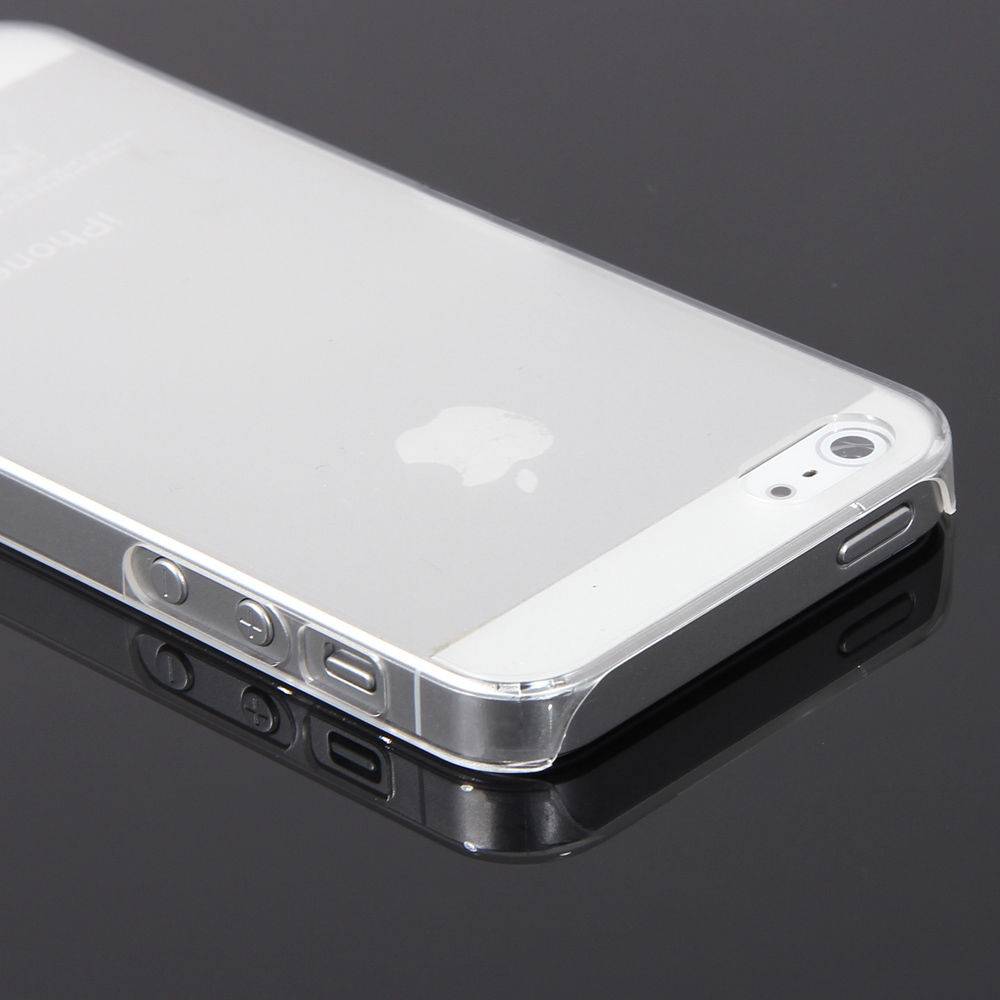Stuff Certified® Custodia in silicone TPU trasparente per iPhone 4