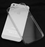 Stuff Certified® Custodia in silicone TPU trasparente per iPhone 5S