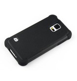 Stuff Certified® For Apple iPhone 4S - Hybrid Armor Case Cover Cas Silicone TPU Case Black
