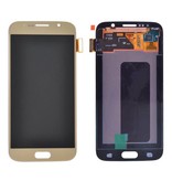 Stuff Certified® Schermo Samsung Galaxy S6 (touchscreen + AMOLED + parti) di qualità A + - nero / bianco / oro / blu