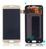 Stuff Certified® Ekran Samsung Galaxy S6 (ekran dotykowy + części AMOLED +) Jakość A + - czarny / biały / złoty / niebieski