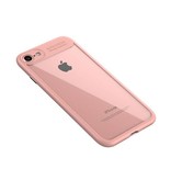 Stuff Certified® iPhone 8 Plus - Custodia protettiva con messa a fuoco automatica Custodia in silicone TPU Custodia rosa