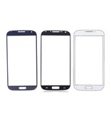 Stuff Certified® Samsung Galaxy S4 i9500 Cristal Frontal Placa de Cristal Calidad AAA + - Negro