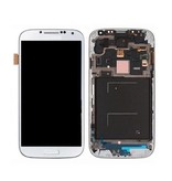 Stuff Certified® Ekran Samsung Galaxy S4 I9500 (ekran dotykowy + części AMOLED +) Jakość AAA + - niebieski / czarny / biały